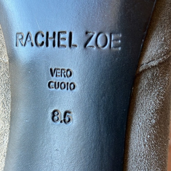 Rachel Zoe suede heels size 8.5 - Picture 7 of 7